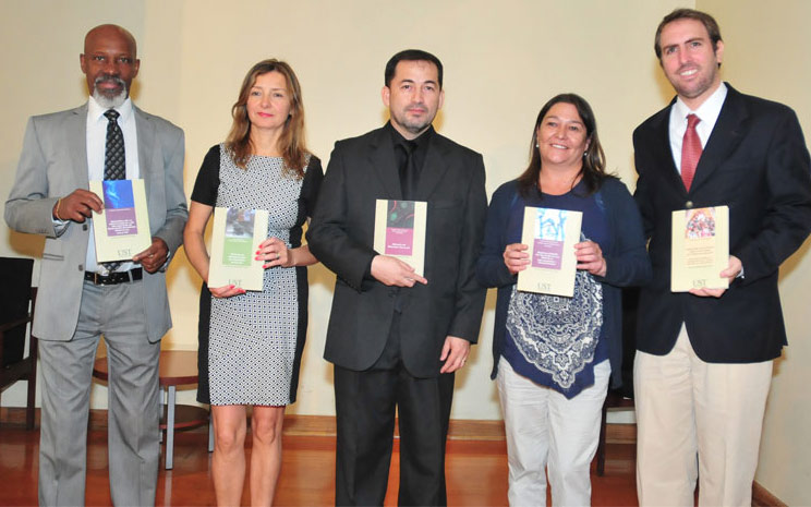 Alberto Labarrere, Liliana Maier, Miguel Castro, Vivian Nogués y Sebastián Buzeta
