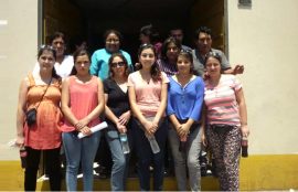 Alumnas de Técnico En enfermería Santo Tomás en Perú