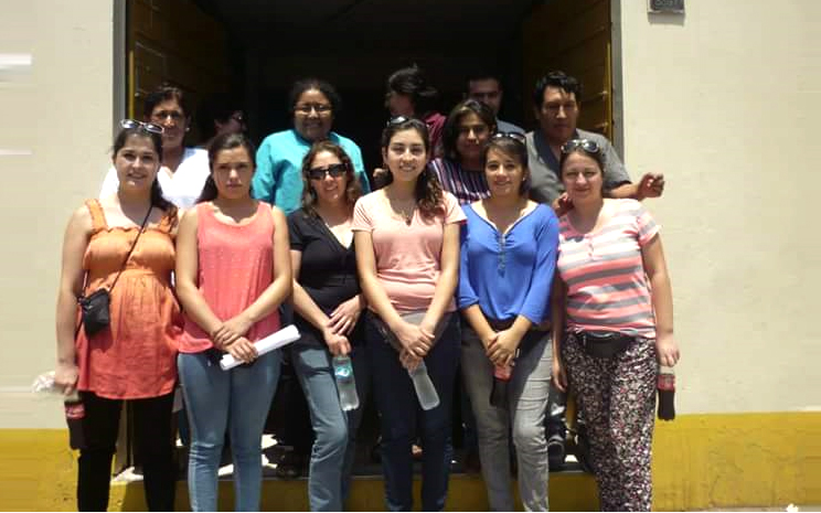 Alumnas de Técnico En enfermería Santo Tomás en Perú