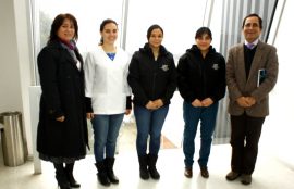 equipo clínica kinésica y autoridades UST Valdivia