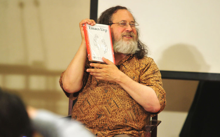 Richard Stallman en Santo Tomás