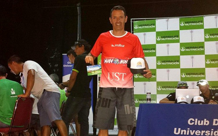 Claudio Soto en Triatlón Pucón 2016