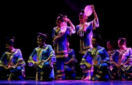 Conjunto de Canto y danza jilin, año nuevo chino 2016