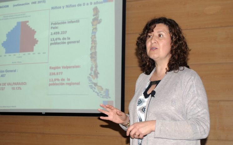 Cecilia Jara, asesora del Programa de Salud de la Infancia en la Seremi de Salud V Región