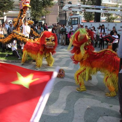 Taller de danzas tradicionales chinas en Olmué