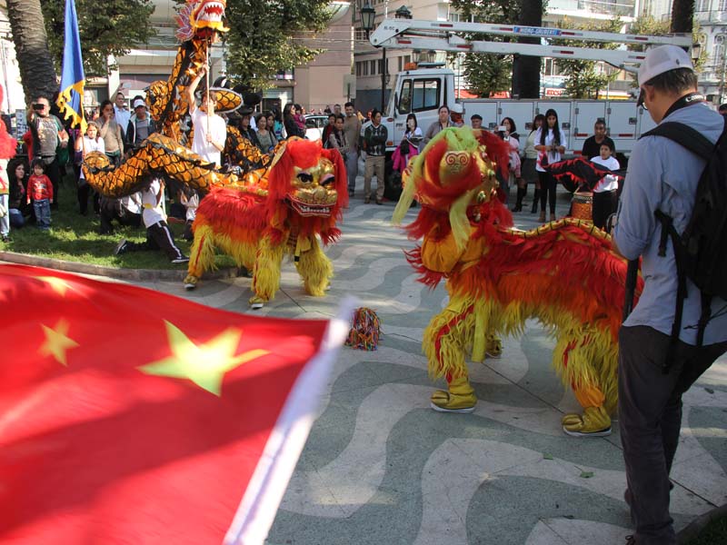 Taller de danzas tradicionales chinas en Olmué