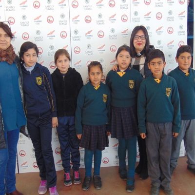 Estudiantes de enseñanza básica de escuelas municipales de Ovalle, fueron los primeros en recorrer el Museo Olímpico Itinerante.