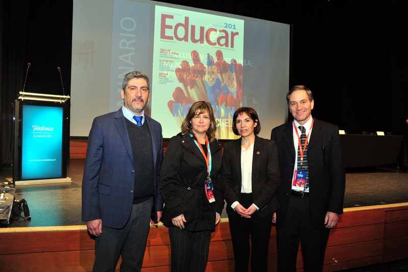 La jornada concluyó con el panel de discusión “Los desafíos que plantea la inclusión para la comunidad escolar”, 