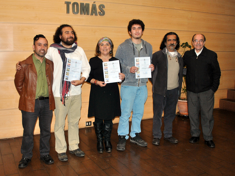 Ganadores de las menciones honrosas del 6º Concurso de Artes Visuales "Camilo Mori"