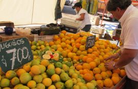 Fotografía de frutas, relativa a columna IPC de agosto, de Piero Moltedo