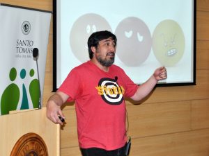 José Perich, fundador del colectivo Autismo Chile. 