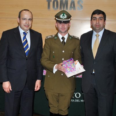 Pedro González, de la Escuela de Carabineros, segundo lugar competencia individual