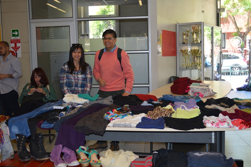 actividad realizada por alumnos de servicio social