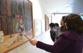 exposición intervalo es la nueva galería abierta al público que se exhibe en UST Temuco