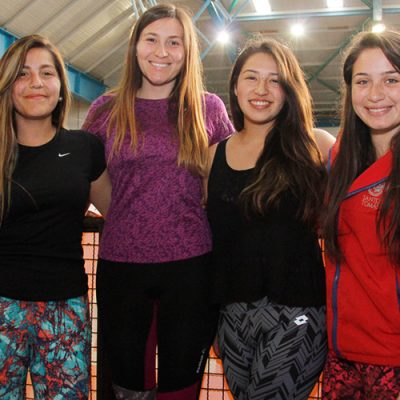 1°lugar Basquetbol La Serena; Camila Goya, Constanza Aguirre, Geraldine Luna y Anais Turrieta