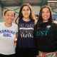 1°lugar Basquetbol La Serena; Carolina Castillo, Francisca Véliz y Cindy Reyes