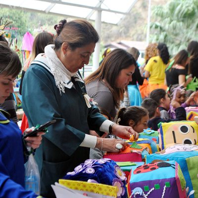 Exposición de recursos didácticos, carrera Técnico en Educación Parvularia CFT Santo Tomás Viña del Mar