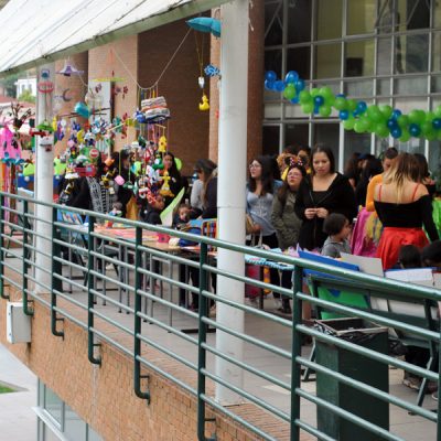Exposición de recursos didácticos, carrera Técnico en Educación Parvularia CFT Santo Tomás Viña del Mar