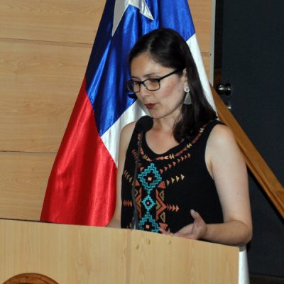Coordinadora de carrera Técnico en Trabajo Social, Paz Rodríguez