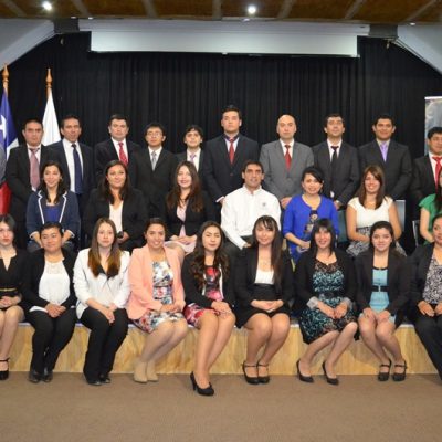 Ceremonia Titulación carreras Área Administración, sede Puerto Montt