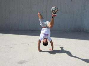 Campeón Nacional de Freestyle Fútbol