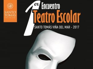 Afiche concurso de teatro de Santo Tomás Viña del Mar