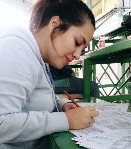 Estudiantes de Santo Tomas San Joaquín