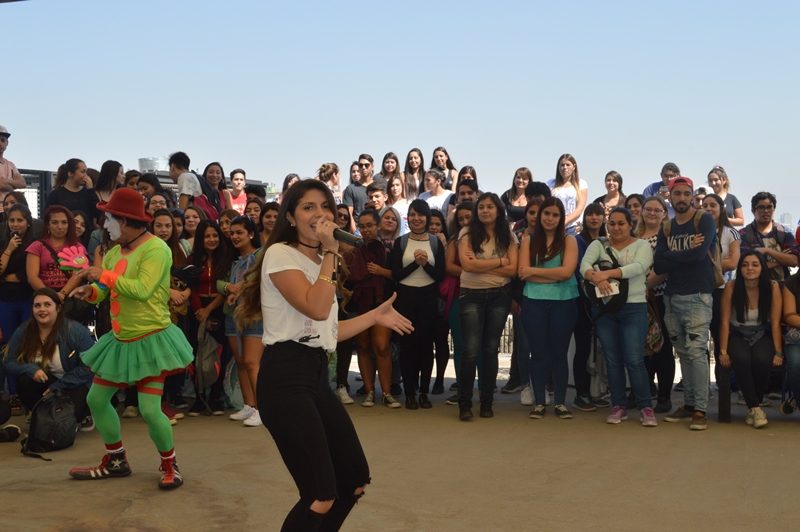 Actividades de bienvenida para alumnos de la sede Santiago Centro