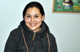 Mariana de la Torre Díaz, veterinaria de México realiza pasantía en UST Viña del Mar