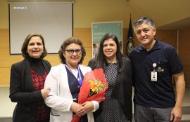 Directora de Carrera, expositora y presidenta del regional de colegio de enfermas de Chile, Jefa de Carrera, y expositor y enfermero clínico e la Mutual.
