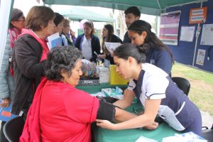 Control de presión arterial. 