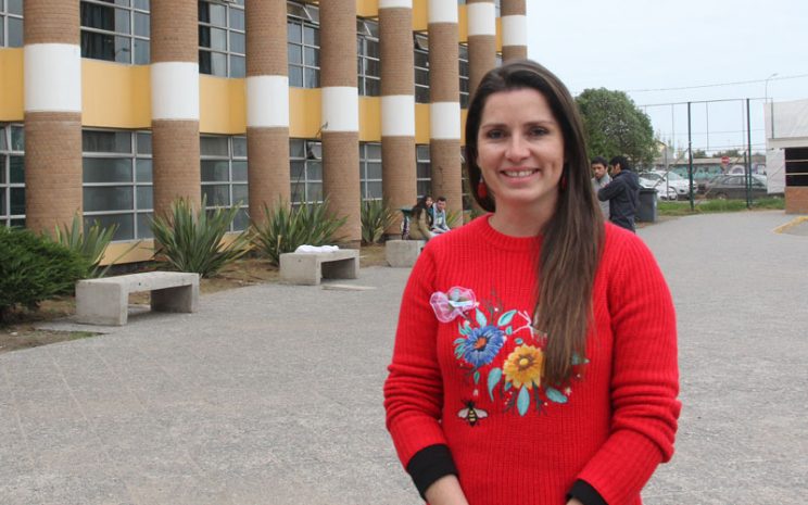 Directora de la Escuela de Kinesiología, Mary Laura Valverde Monge.
