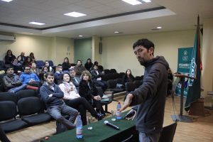 Danko Ravlic en Ciclo de talleres de emprendimiento en UST.