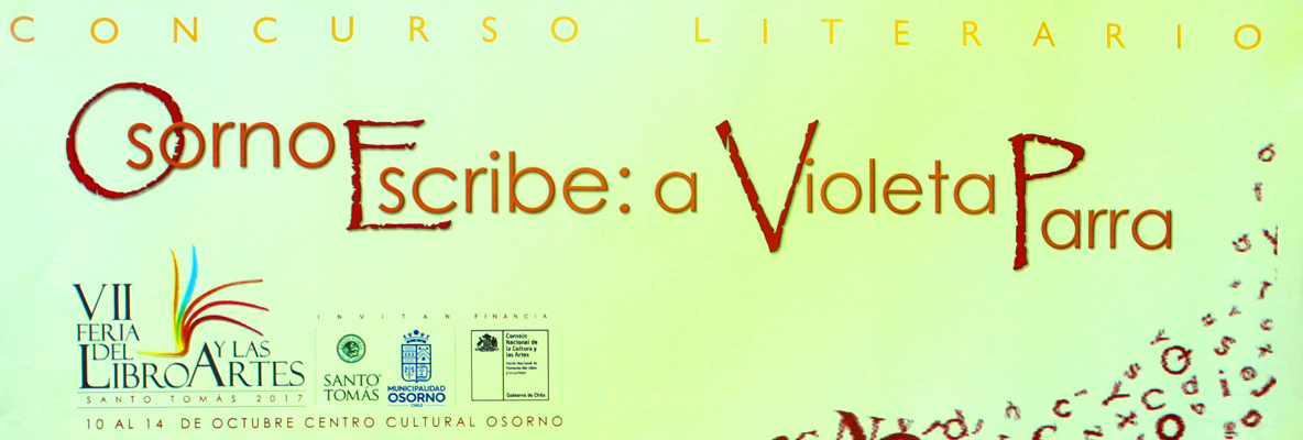 Concurso literario Osorno escribe a Violeta Parra