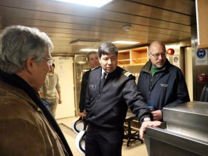 Visita Escuela de Geología a Buque Cabo de Hornos