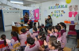 Preescolares de San Pedro reciben charlas de salud a través del proyecto Saludable Soy Feliz de la UST