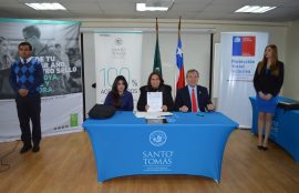 Santo Tomás realizó ceremonia de Instalación de proyecto SENADIS