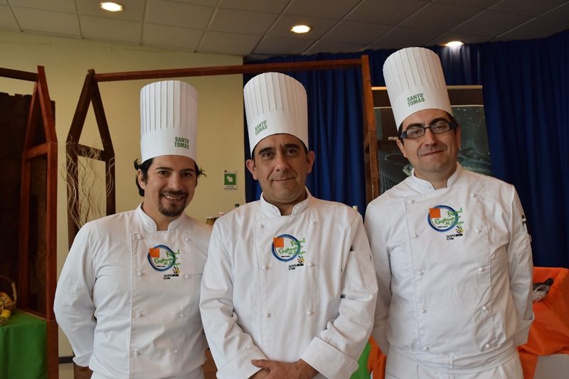 Cristian PAcheco, Rodrigo Carvallo y Marcelo Vargas