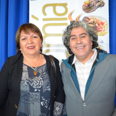 María Cristina Vargas y Fernando Mancilla