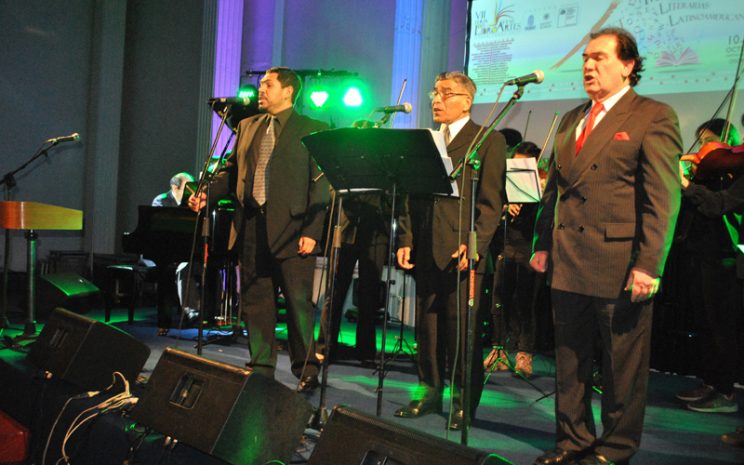 El trío lírico del Centro Cultural Muncipal de Osorno coronó la jornada.