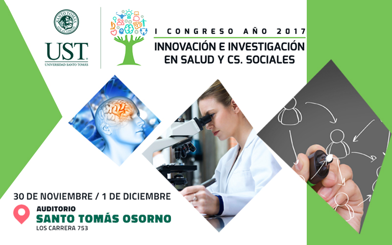 UST Osorno será sede del Primer Congreso de Innovación e Investigación en Salud y Ciencias Sociales