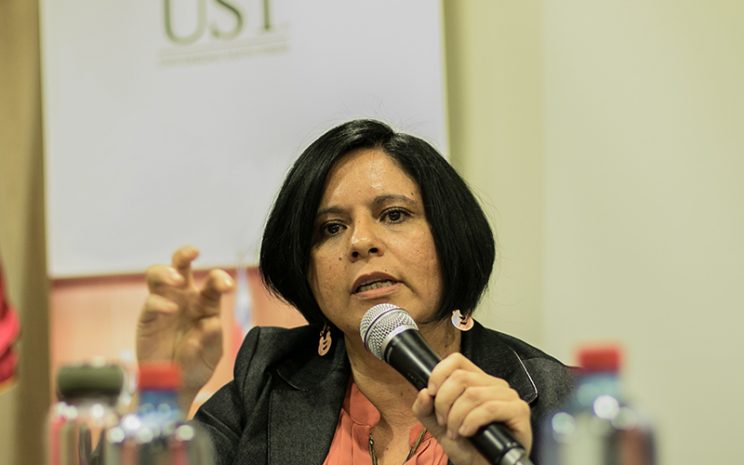 La docente de la UST Antofagasta.