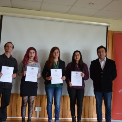 Estudiantes Diseño Gráfico IP Santo Tomás Puerto Montt certificados en Diseño Audiovisual