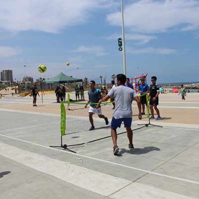 El campeonato se desarrolló en la playa El Trocadero.