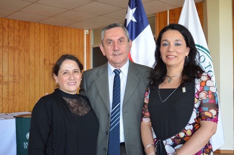 María Cristina Olavarría, Ciro älvarez y Patricia Sánchez