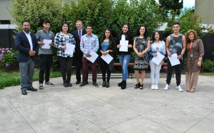 Estudiantes nuevos reciben Beca PSU Santo Tomás en Osorno