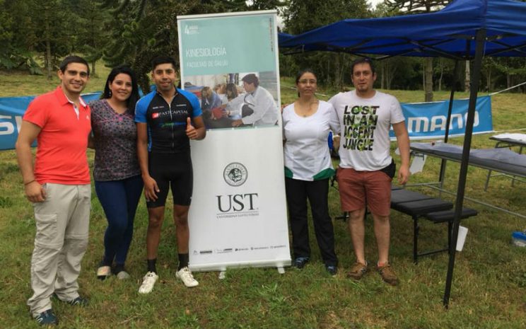 Kinesiología de la UST Osorno apoyo la competencia de Mountain Bike “Desafío XC Funtage 2018”