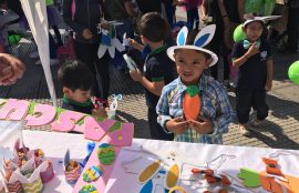 Cientos de niños disfrutaron de la Expo Pascua.
