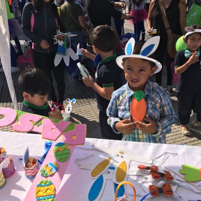 Cientos de niños disfrutaron de la Expo Pascua.