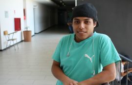 Jairo es uno de los alumnos que apostó por la nueva carrera de Santo Tomás.